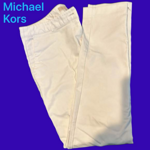 Michael Kors (8) Eomrn’s White Straightlegef pants in EUC like new!